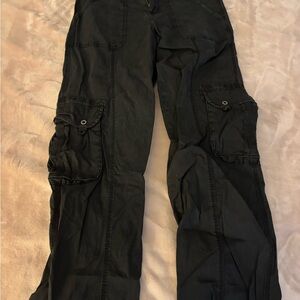 Garage Charcoal Zippered Pants